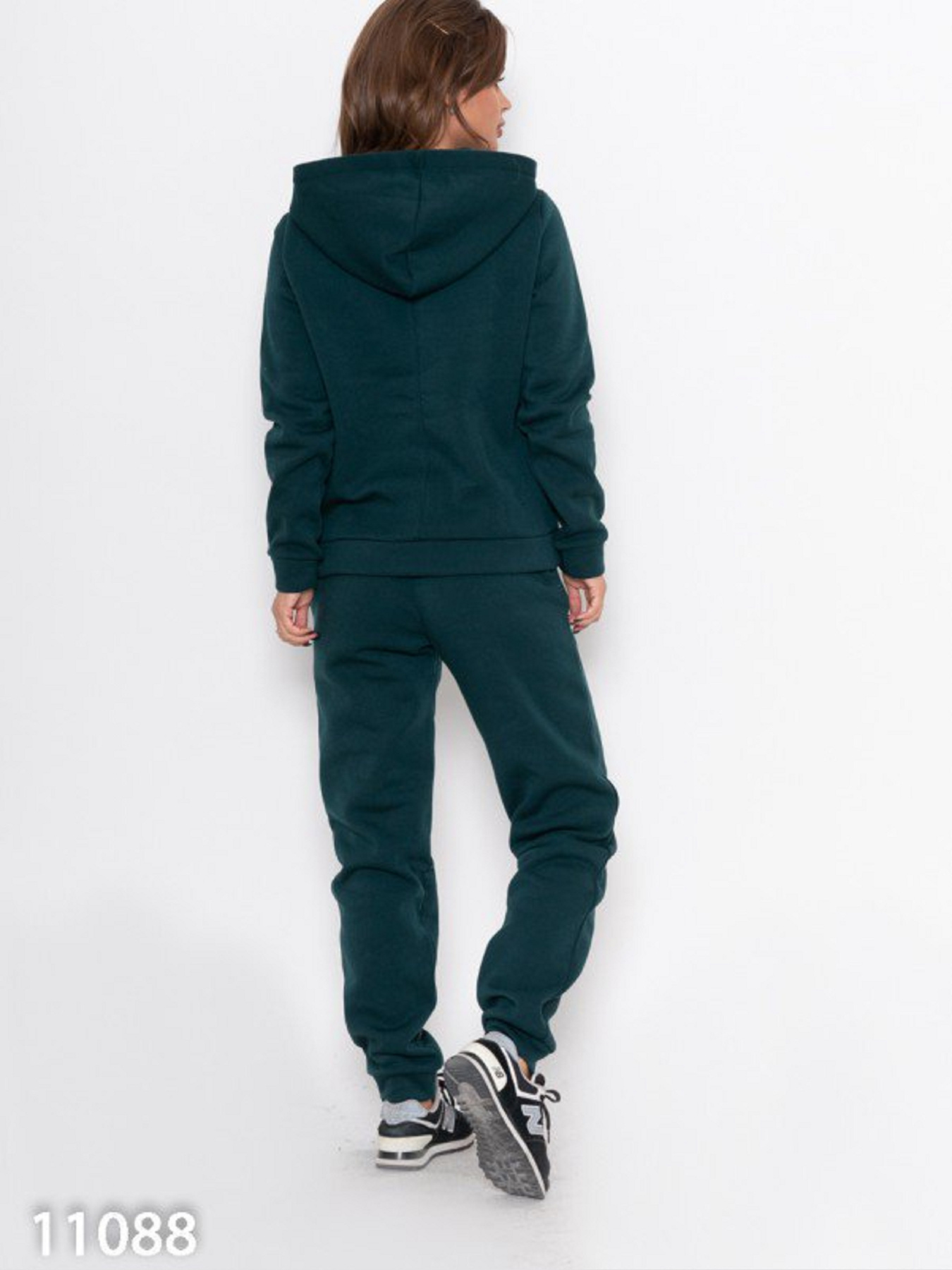 Спортивний костюм ISSA Plus модель 11088_темно-зеленый Спортивний костюм ISSA Plus модель 11088_темно-зеленый Фото