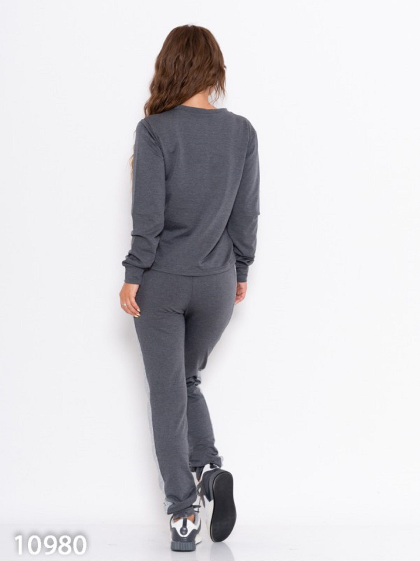 Спортивный костюм ISSA Plus модель 10980_серый Фото