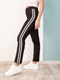 Повседневные штаны ISSA Plus модель 12521_black Повседневные штаны ISSA Plus модель 12521_black Фото