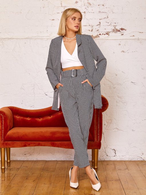 Костюм ISSA Plus модель 12933_мультиколор Фото