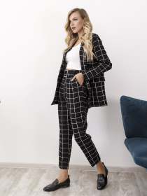 Костюм ISSA Plus модель 12188_черный Фото