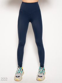 Леггинсы спортивные ISSA Plus модель 222_darkblue Фото