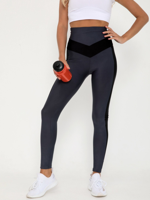 Спортивні леггінси ISSA Plus модель 12795_grey Фото