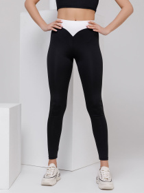 Леггинсы ISSA Plus модель 12481_blackwhite Фото