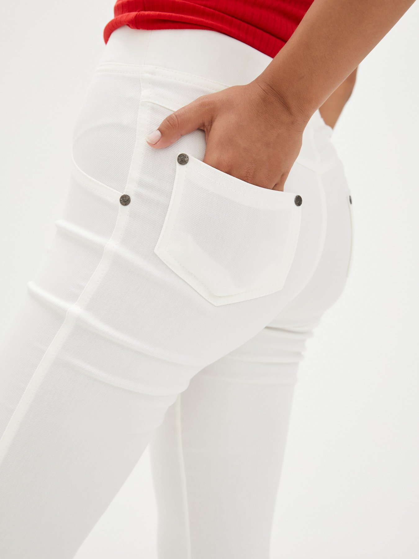 Леггинсы ISSA Plus модель 012_milky Фото