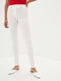 Леггинсы ISSA Plus модель 012_milky Леггинсы ISSA Plus модель 012_milky Фото