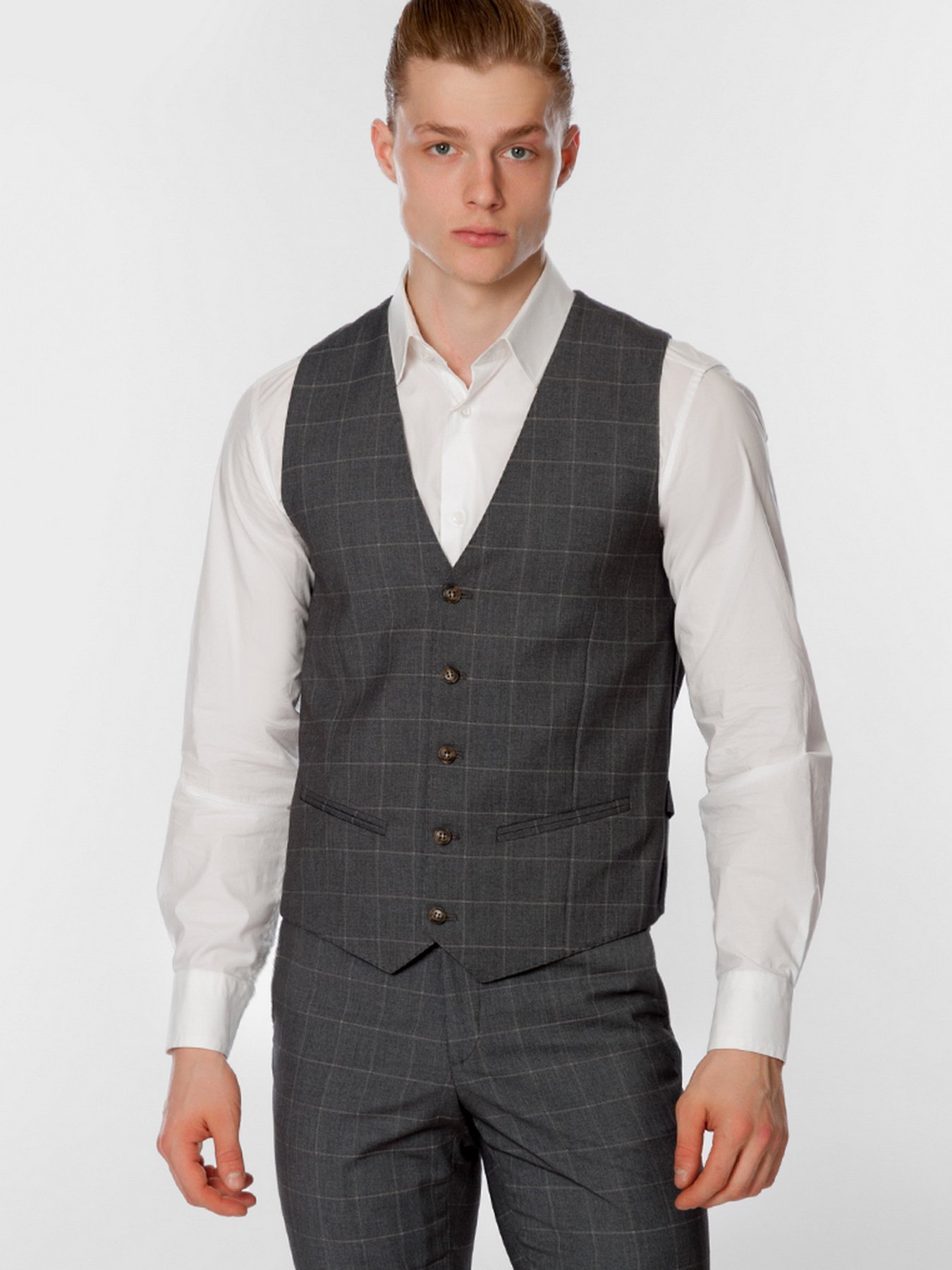 Класичний жилет Arber модель M20.02.11.211 Фото