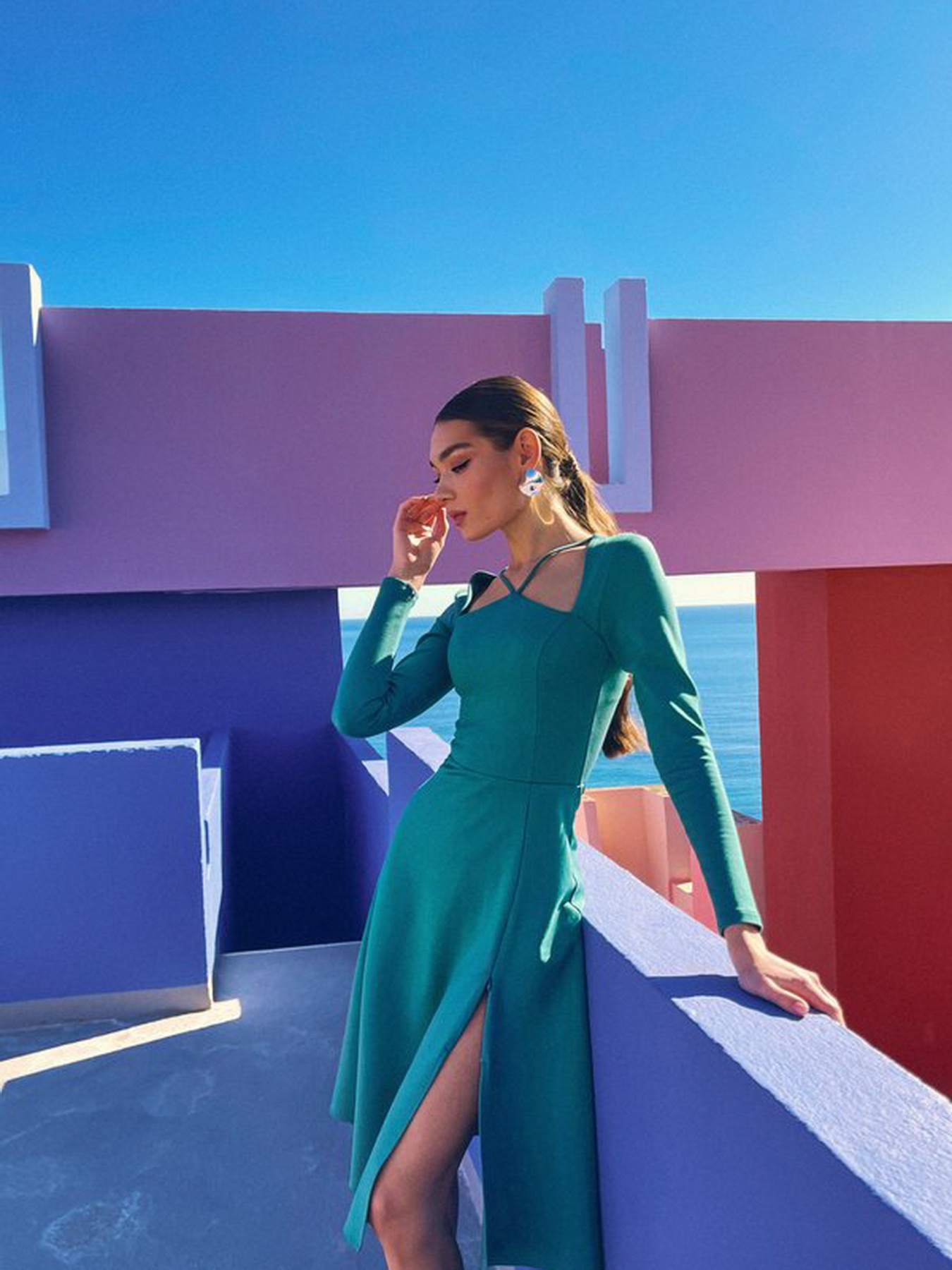 Платье миди Gepur модель 40977 Фото