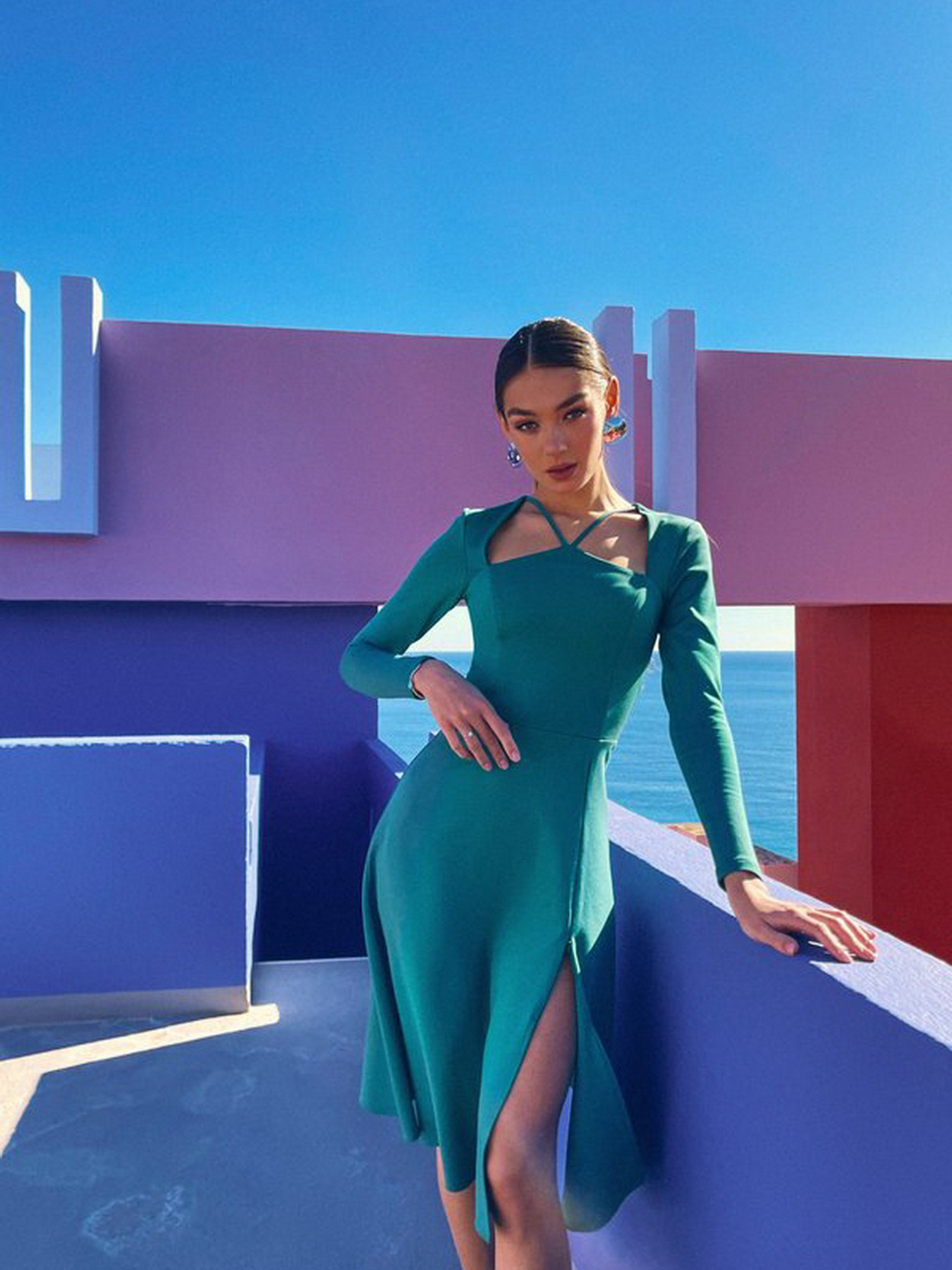 Платье миди Gepur модель 40977 Фото