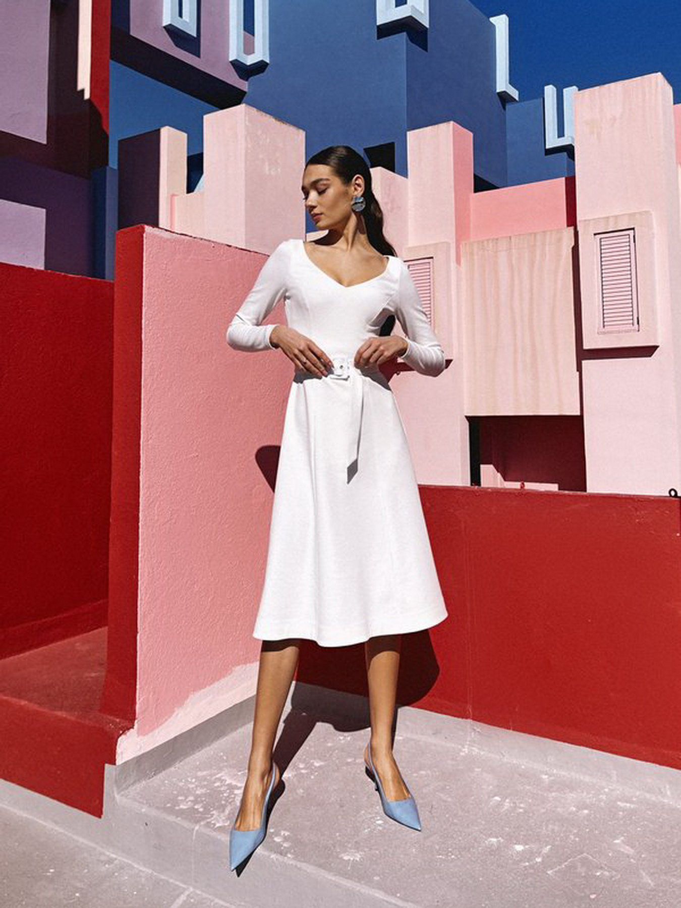 Платье миди Gepur модель 41080 Фото