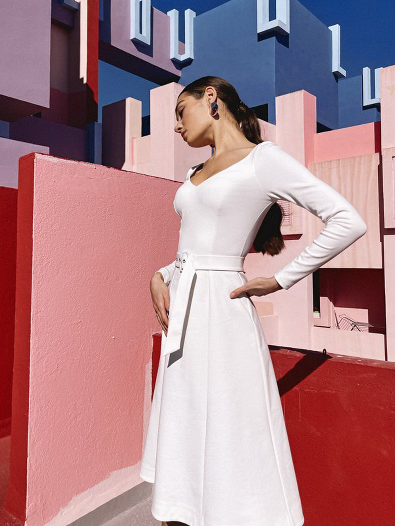 Платье миди Gepur модель 41080 Фото