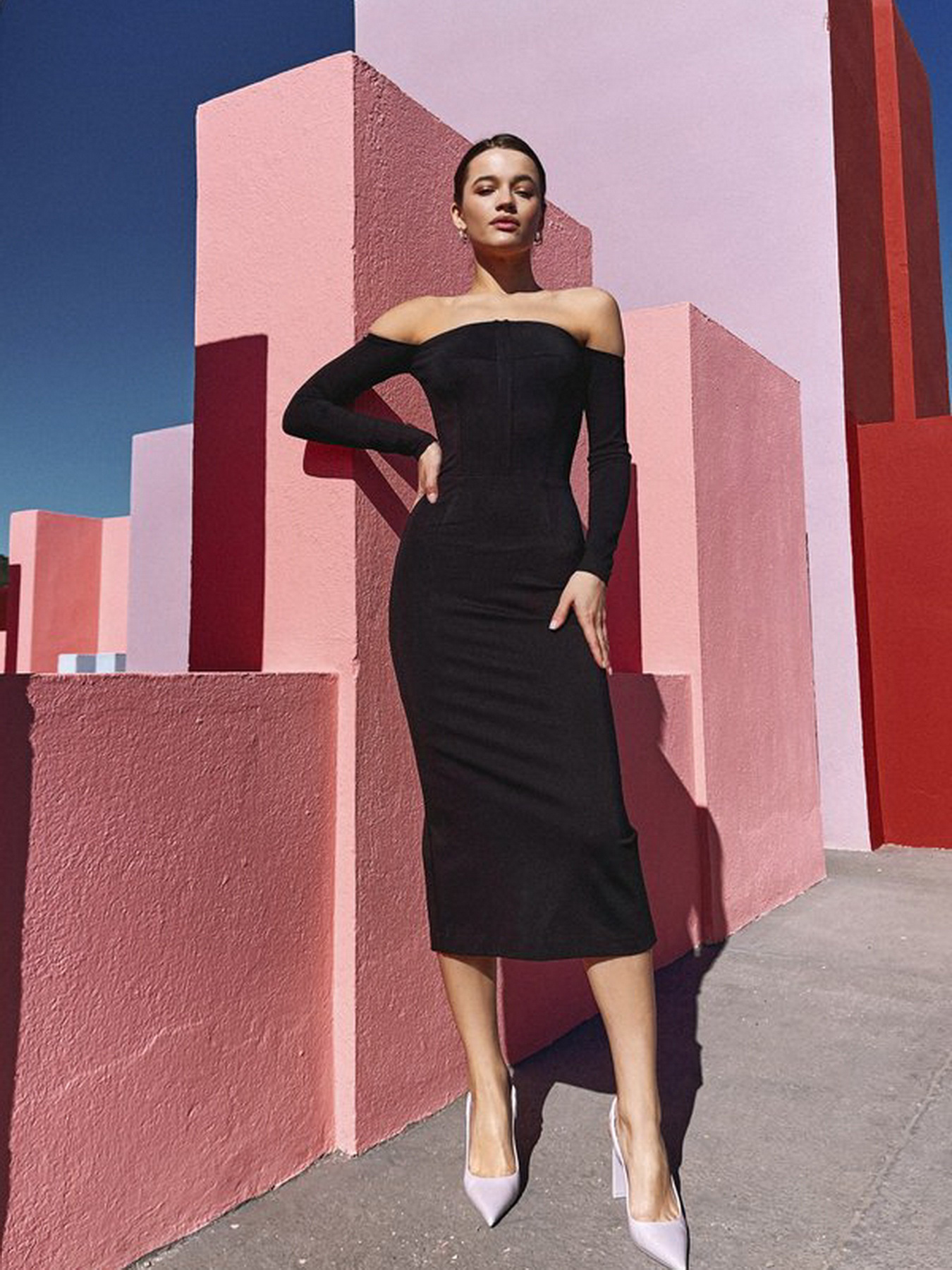 Платье миди Gepur модель 41089 Фото