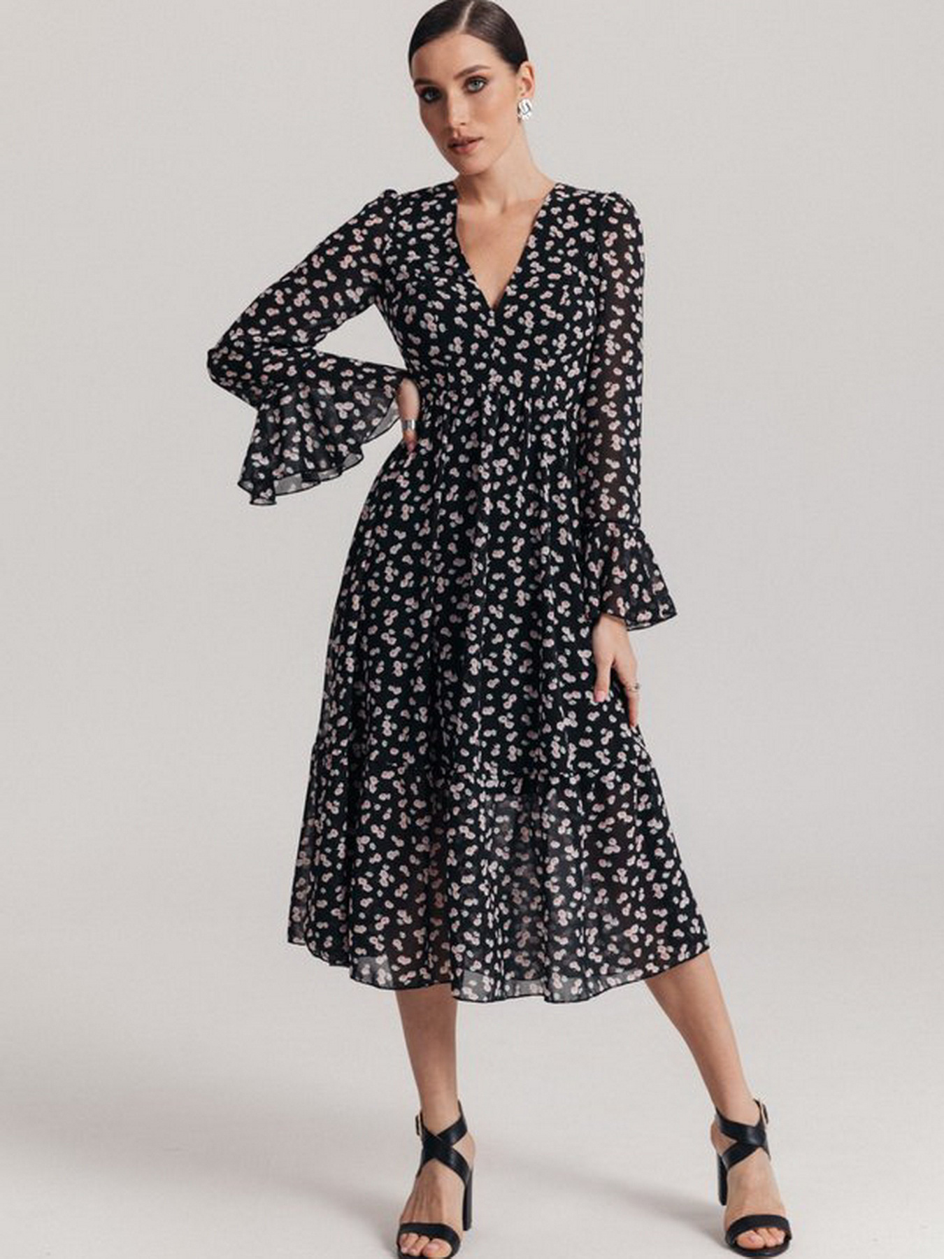 Платье миди Gepur модель 41705 Платье миди Gepur модель 41705 Фото