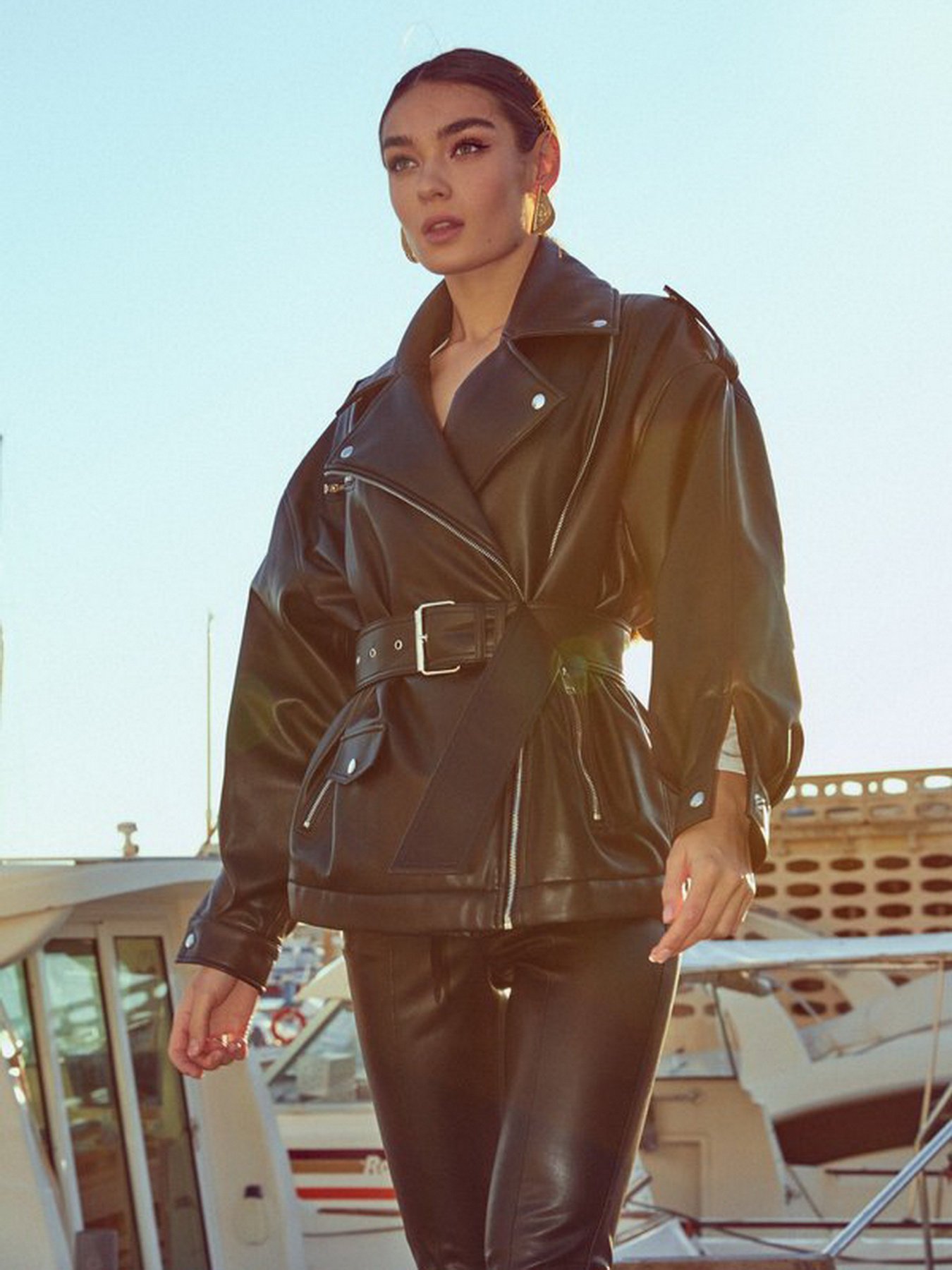 Куртка кожаная Gepur модель 40573 Фото