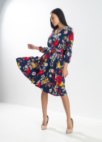 Платья Платье женское «Freedom» с цветочным принтом модель D14001 Фото