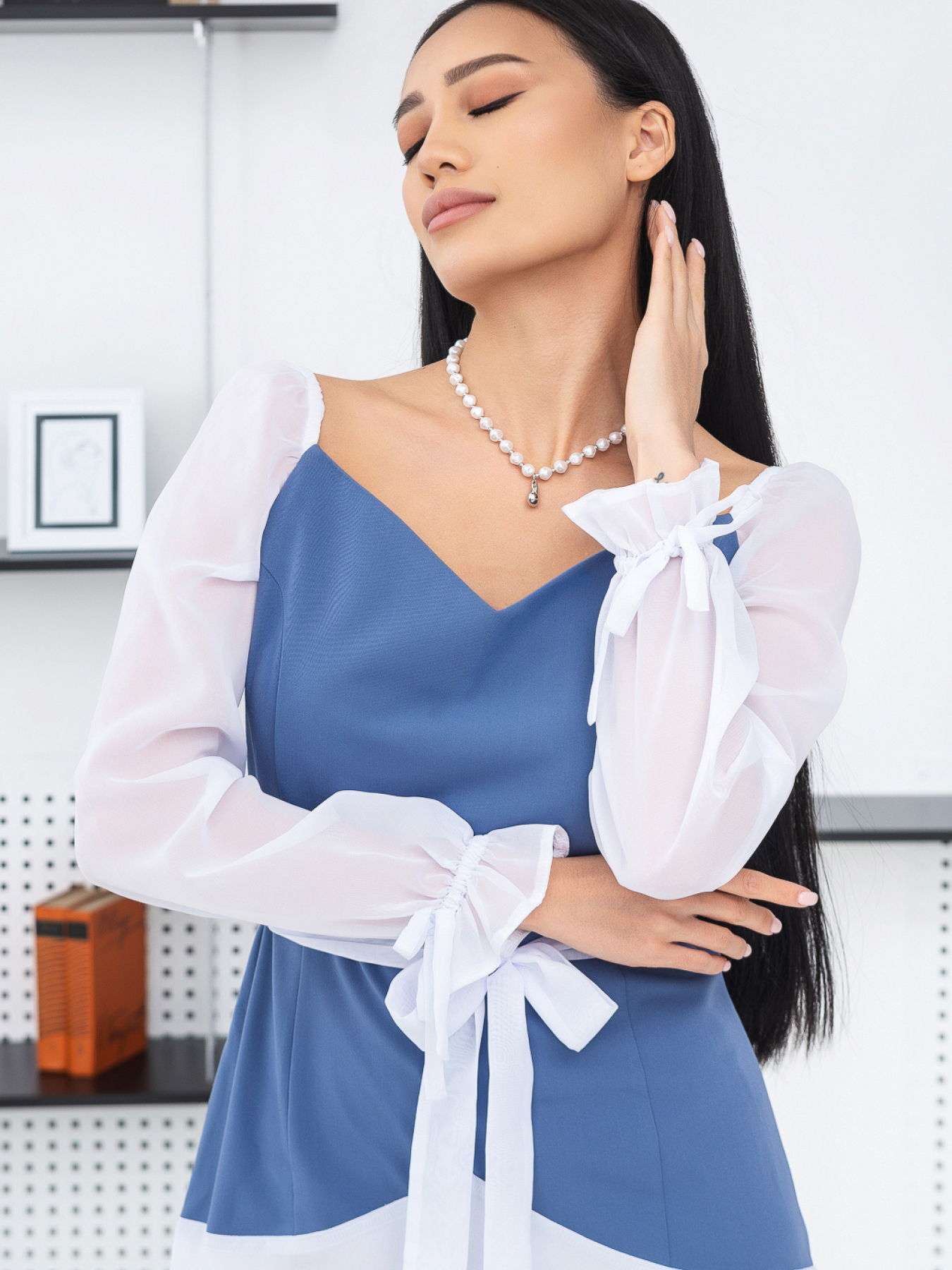 Платья Платье женское «Незабудка» модель D13001 Фото