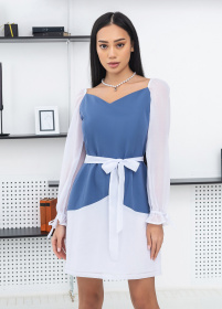 Платья Платье женское «Незабудка» модель D13001 Фото