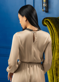 Платья Платье вечернее женское «SONO» из искусственного шелка модель D2003 Фото