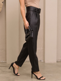 Брюки повседневные ISSA Plus модель 13177_черный Фото