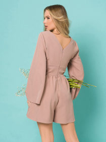 Комбинезон ISSA Plus модель SA-385_brown Фото