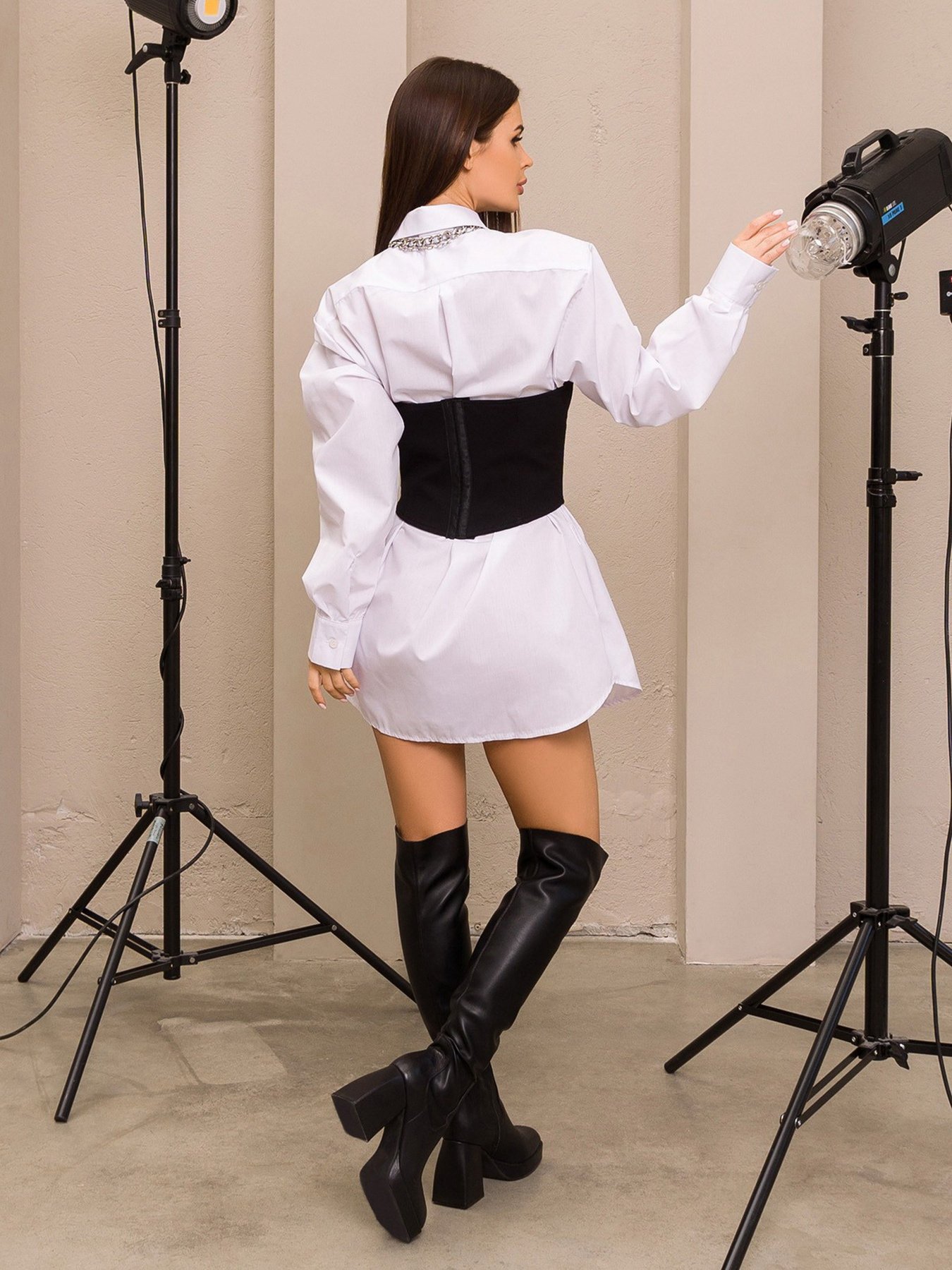 Боді та корсети ISSA Plus модель 13198_black Фото