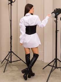 Боді та корсети ISSA Plus модель 13198_black Фото