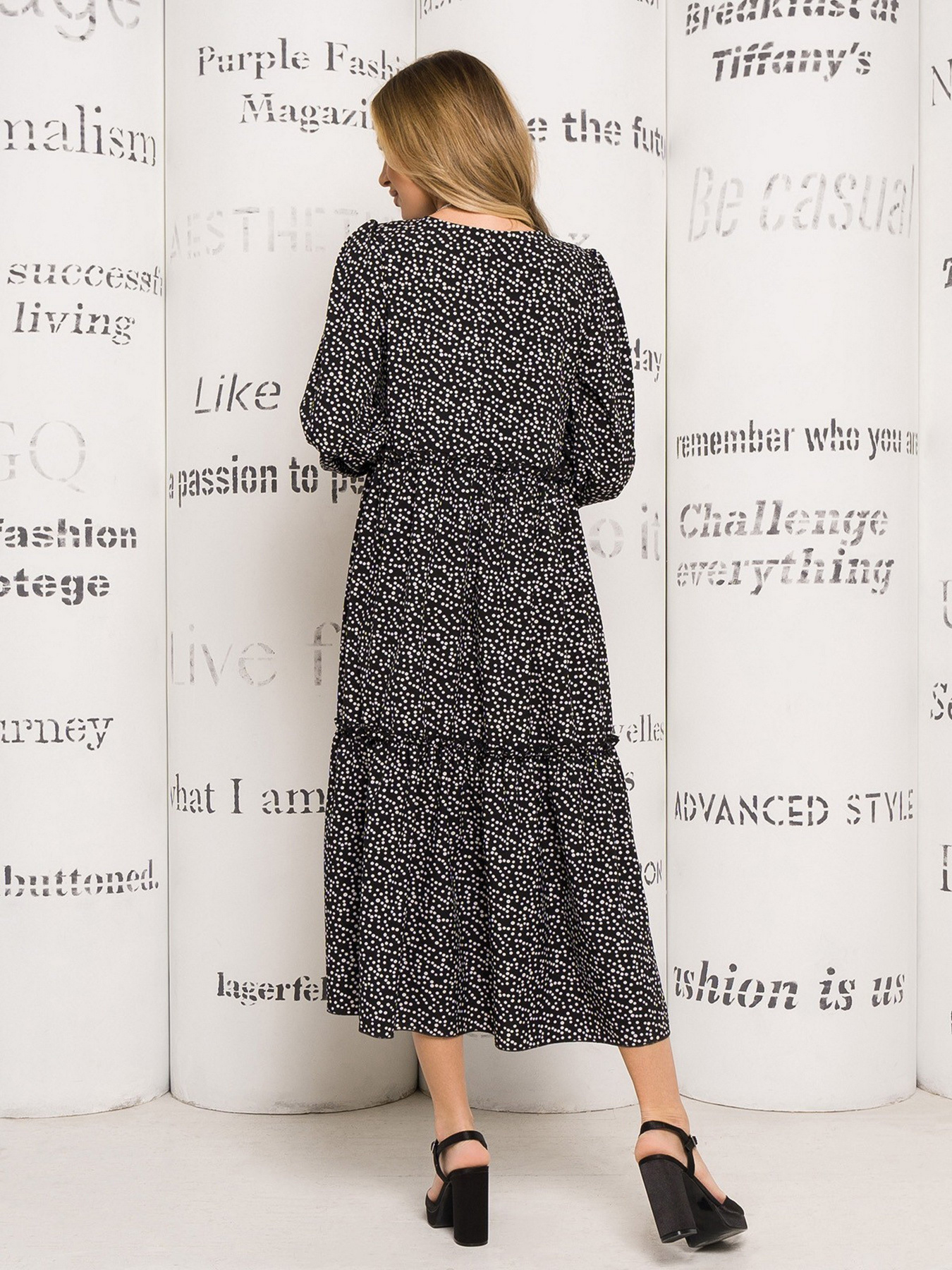 Платья ISSA Plus модель 13115_black Фото