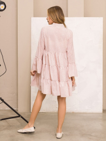 Платье миди ISSA Plus модель 13176_beige Фото