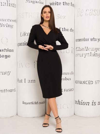 Сукні ISSA Plus модель 13183_black - фото