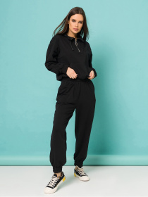 Спортивний костюм ISSA Plus модель 13191_черный Фото