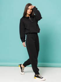 Спортивный костюм ISSA Plus модель 13191_черный Фото