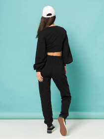 Спортивний костюм ISSA Plus модель 13195_черный Фото