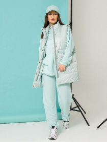 Повседневный костюм ISSA Plus модель SA-383_mint Фото