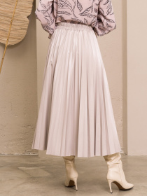 Юбка макси ISSA Plus модель SA-379_grey Фото