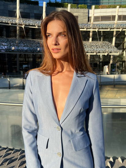 Діловий костюм Anais Gose Naomi модель suit.naomi.blue.001 — фото 4 - INTERTOP